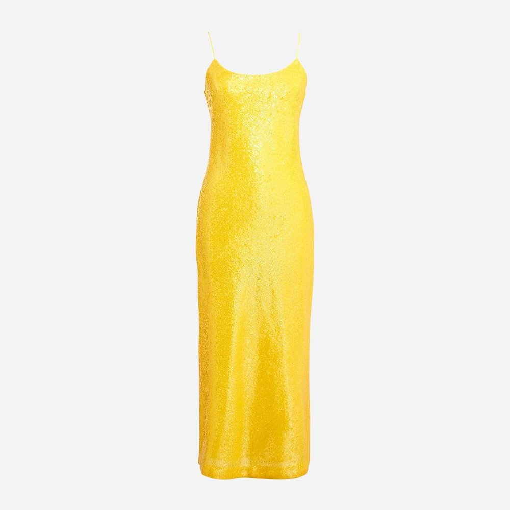 J.Crew Sequin Gwyneth slip dress
